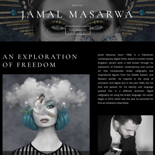 We are so happy that the wonderful @jamalmas has joined the @fluxreview as a featured artist. 

https://www.thefluxreview.com/jamal-masarwa-profile/