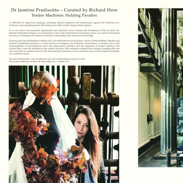 Really looking forward to publishing a feature about @jasmine_pradissitto's forthcoming exhibition in edition 12 of The FLUX Review. 

@thefluxreview will be published at the end of the month. 

@jasmine_pradissitto exhibition will be held at The London Museum of water & Steamfrom May 3rd.